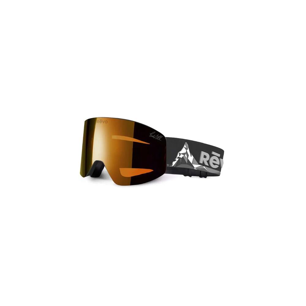 Revo X Ski Snowboard Goggles Bode Miller # 6 Orng & Yellow 2 Lenses 7033 01 $399
